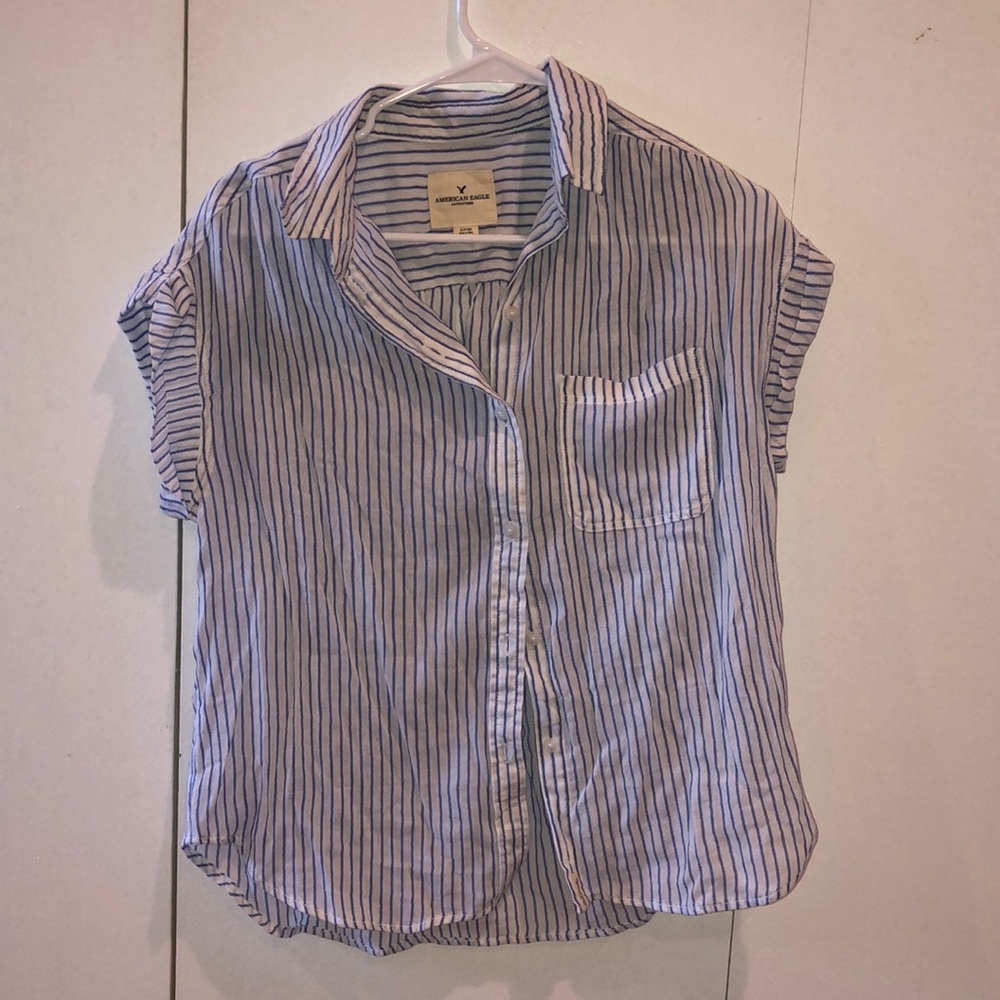 American Eagle beach flannel